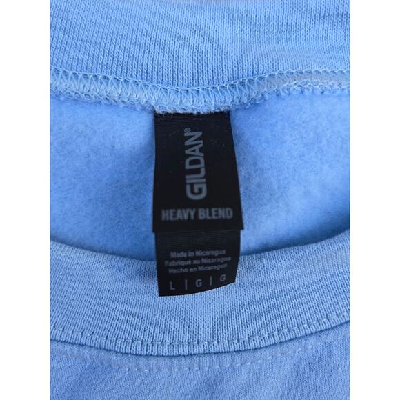 Philadelphia Phillies Phanatic Crewneck Sweatshirt Powder Blue Large NEW - Picture 4 of 6